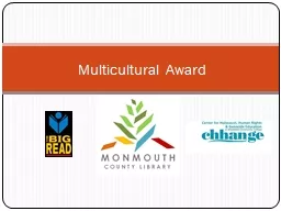 Multicultural Award