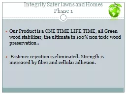 Integrity Safer lawns and Homes