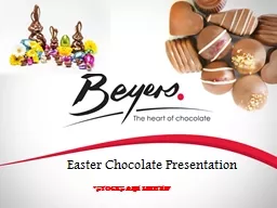 Easter Chocolate Presentation