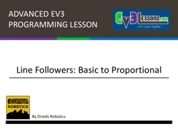 Line Followers: Basic to Proportional
