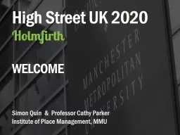 High Street UK 2020
