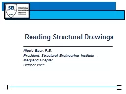 Reading Structural Drawings