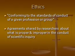 Defining Ethics