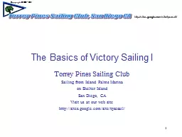 1 The Basics of Victory Sailing I