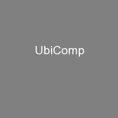 UbiComp
