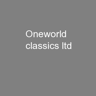 oneworld classics ltd
