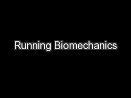 Running Biomechanics