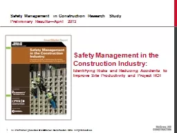 Safety Management in Construction Research Study