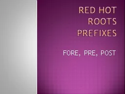 Red HOT ROOTS