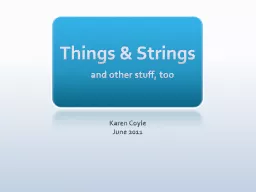 Things & Strings