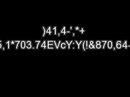 )41,4-',*+ &870,64-',*+ 2*35,1*703.74EVcY:Y(!&870,64-/,*+:2*383+,5(83: