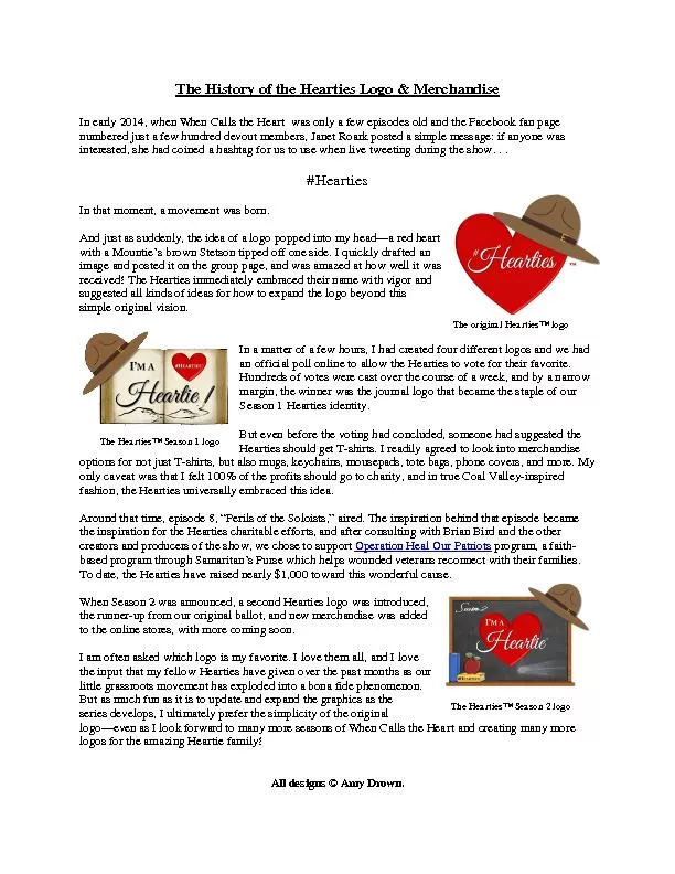 The History of the Hearties Logo & Merchandise
