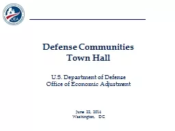 Defense Communities