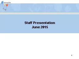 Staff Presentation