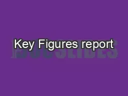 Key Figures report