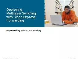 Implementing Inter-VLAN Routing