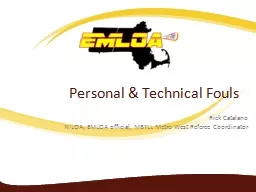 Personal & Technical Fouls