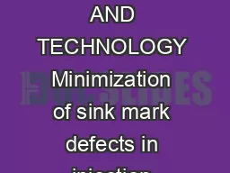 MultiCraft INTERNATIONAL JOURNAL OF ENGINEERING SCIENCE AND TECHNOLOGY Minimization of