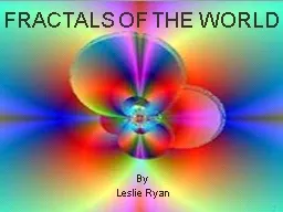Fractals Of The World