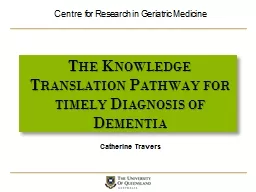 The Knowledge Translation Pathway for timely Diagnosis of D