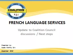 FRENCH LANGUAGE SERVICES