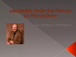Leadership Under the Famous