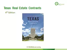 Texas Real Estate Contracts