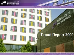 Fraud Report 2009