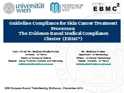 Guideline Compliance for Skin Cancer Treatment Processes: