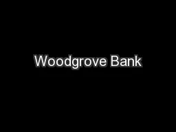 Woodgrove Bank