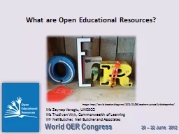 What are Open Educational Resources?