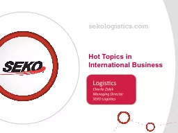 Hot Topics in International Business