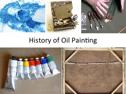 History of Oil Painting