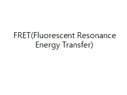 FRET(Fluorescent Resonance