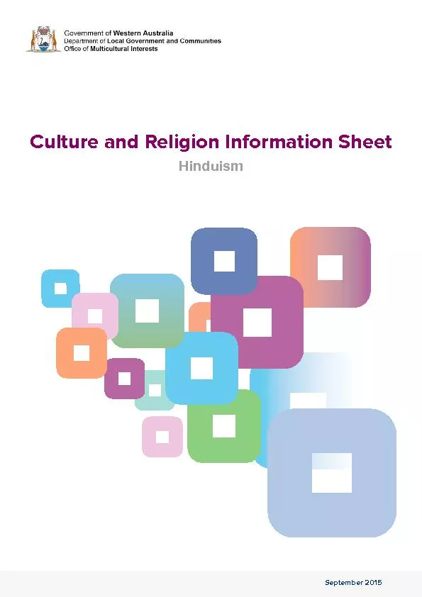 Culture and Religion Information Sheet