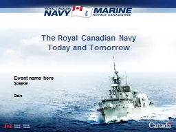 The Royal Canadian Navy