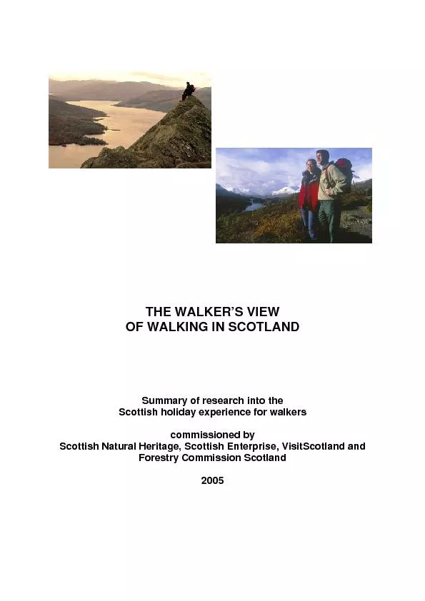 THE WALKER’S VIEW