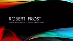 Robert  Frost