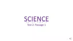 1 SCIENCE