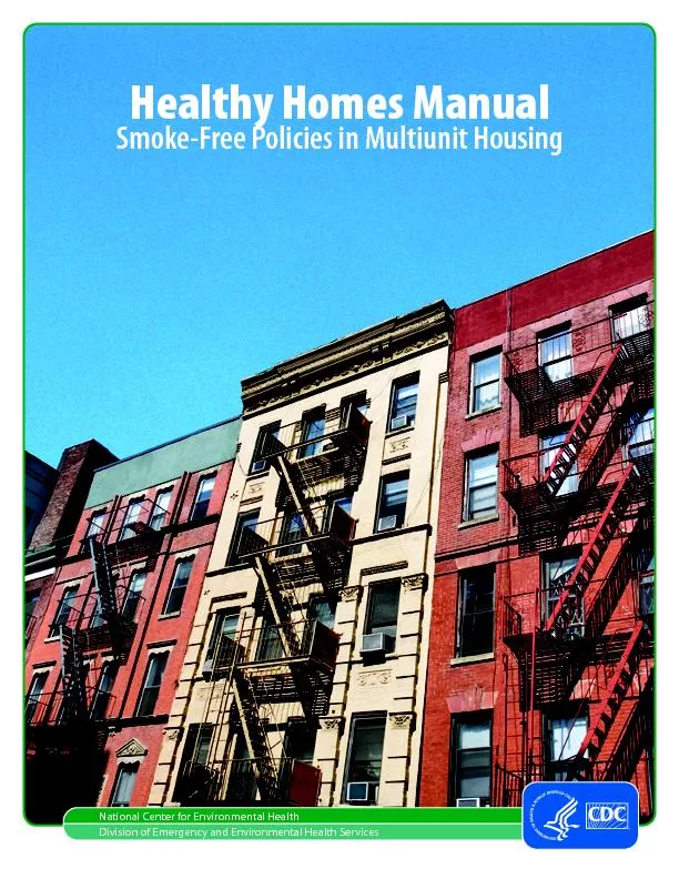 Healthy Homes ManualSmoke-Free Policies in Multiunit Housing