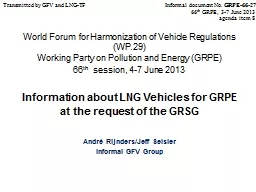 World Forum for Harmonization of Vehicle Regulations (WP.29