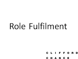 Role Fulfilment