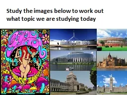 Study the images below to work out what topic we are studyi