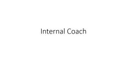 Internal Coach