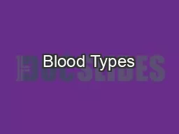 Blood Types