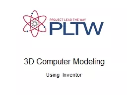 3D Computer Modeling