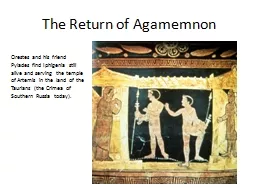 The Return of Agamemnon