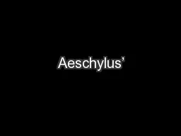 Aeschylus’