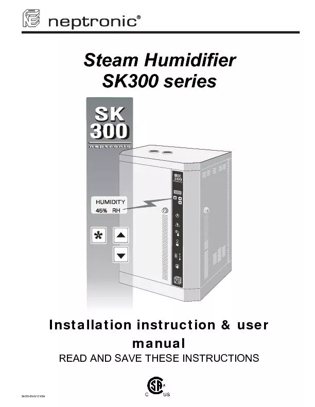 Steam Humidifier  SK300 series