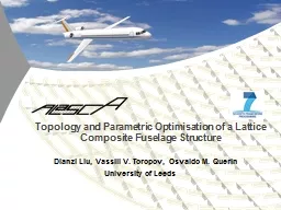 Topology and Parametric Optimisation of a Lattice Composite